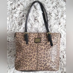 Anne Klein Animal Print Shoulder Bag